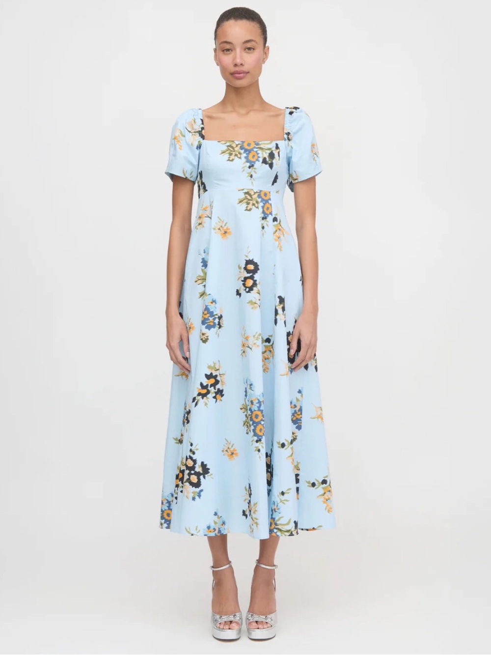 Hill House Matilda Midi Dress Sloane Floral - Picture 7 of 9